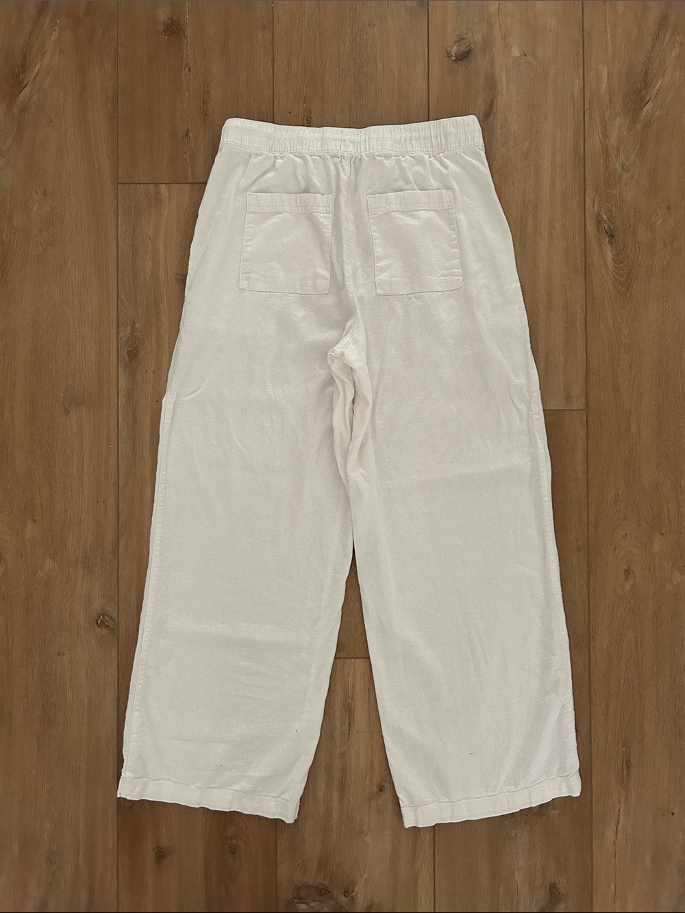 Worn once- GAP Wide Leg Linen Beach Pants - Picture 6 of 10